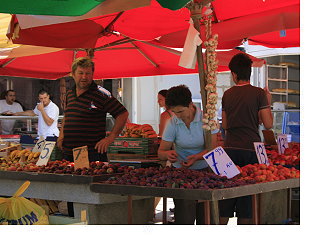 Einkaufen in Vodice